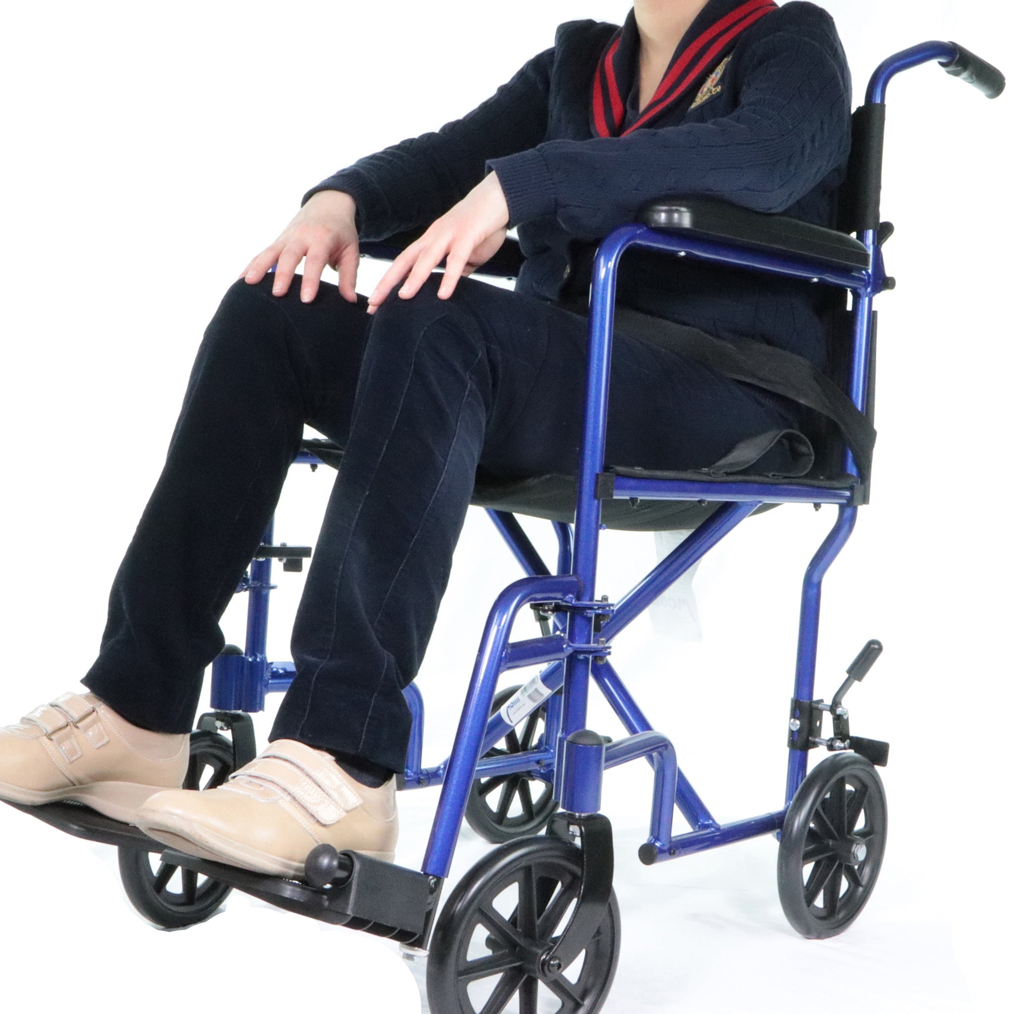 Fauteuil de transport en usage