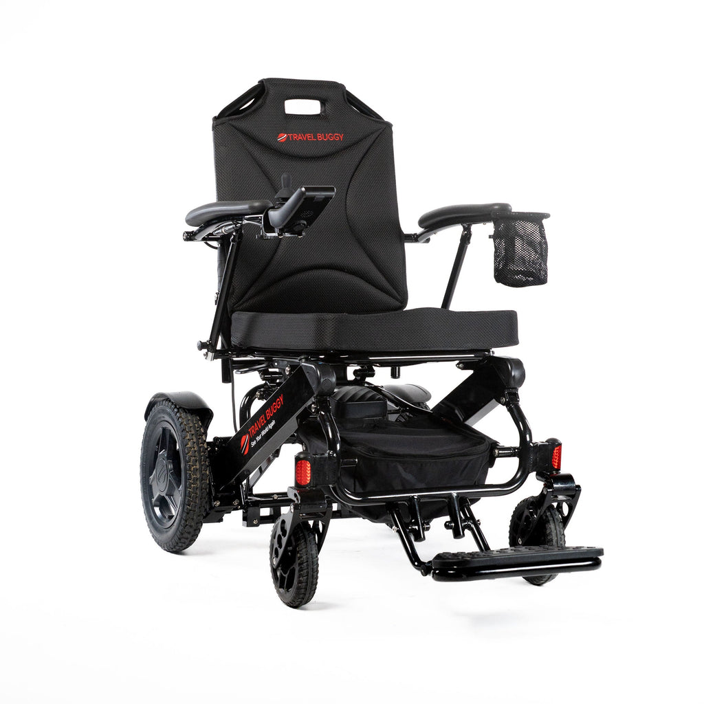 Fauteuil roulant électrique pliant Travel Buggy City 2 Plus noir